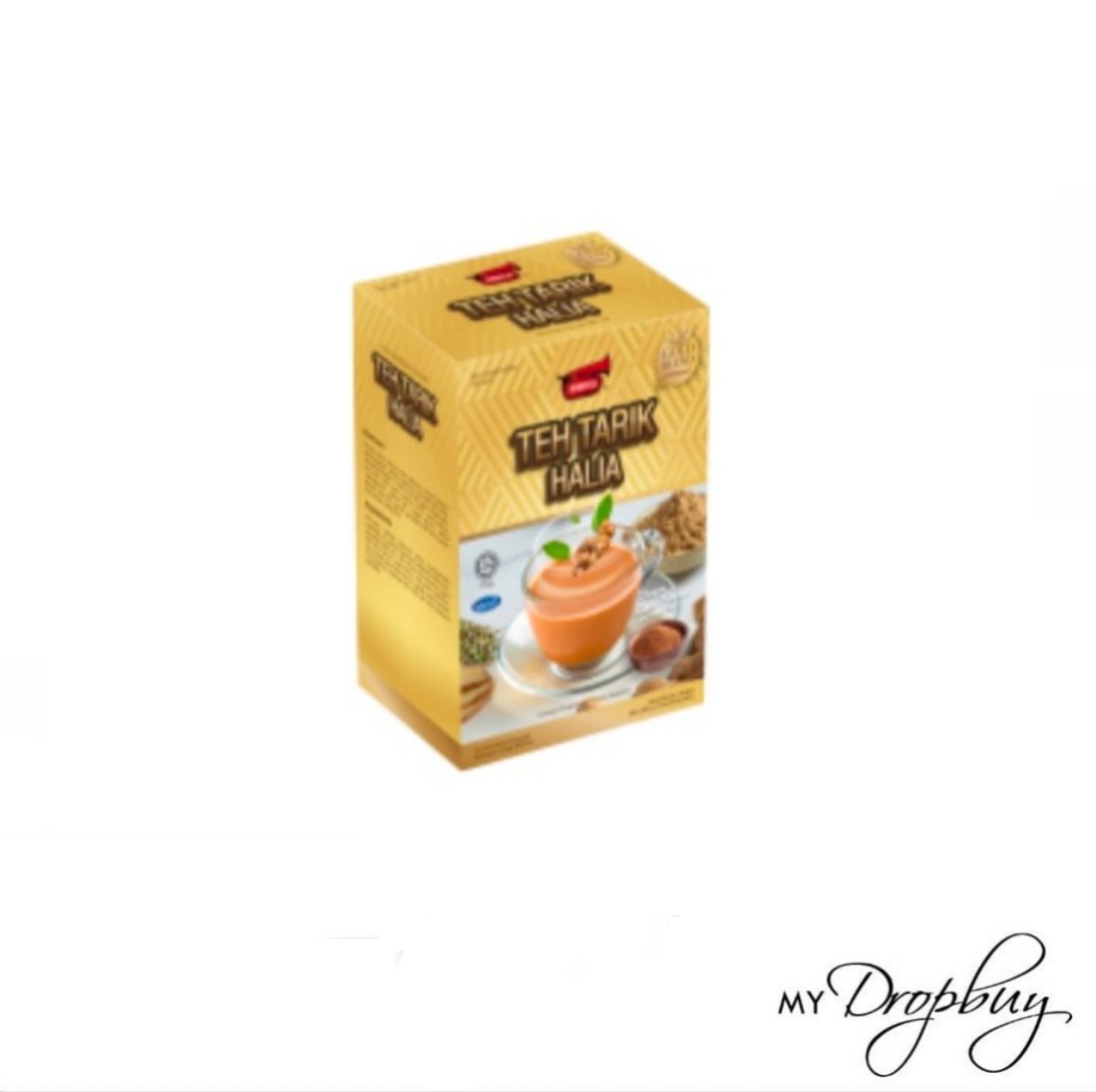 Teh Tarik Halia with Brown Sugar