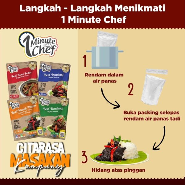 Daging Asam Pedas Ready To Eat - Image 2